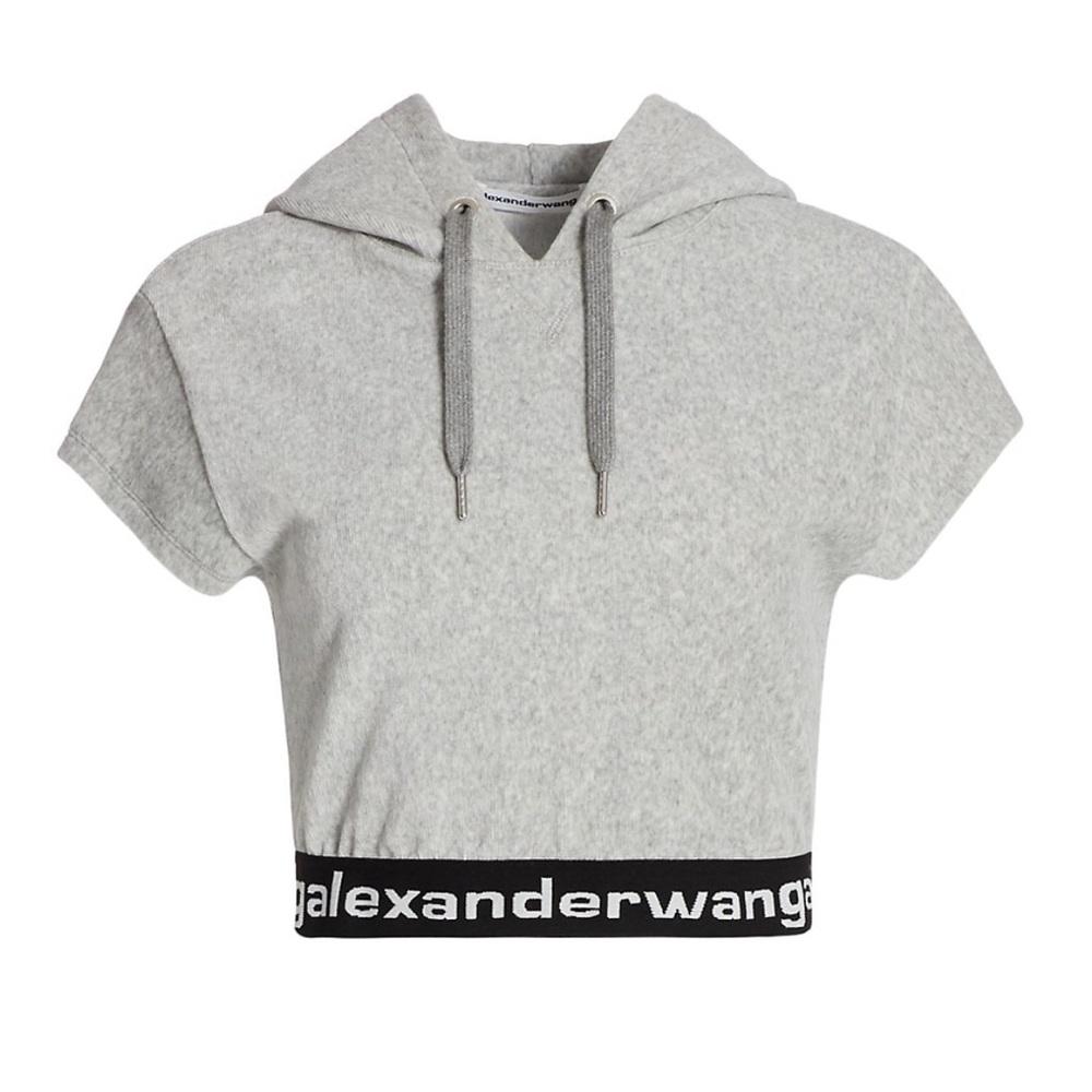 Alexander wang cropped hoodie. NEVER worn